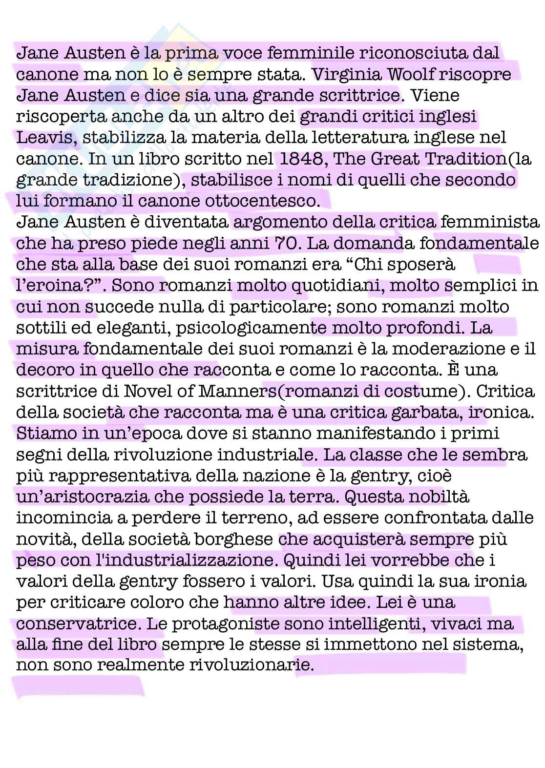 Appunti di Letteratura inglese 1   Pag. 26