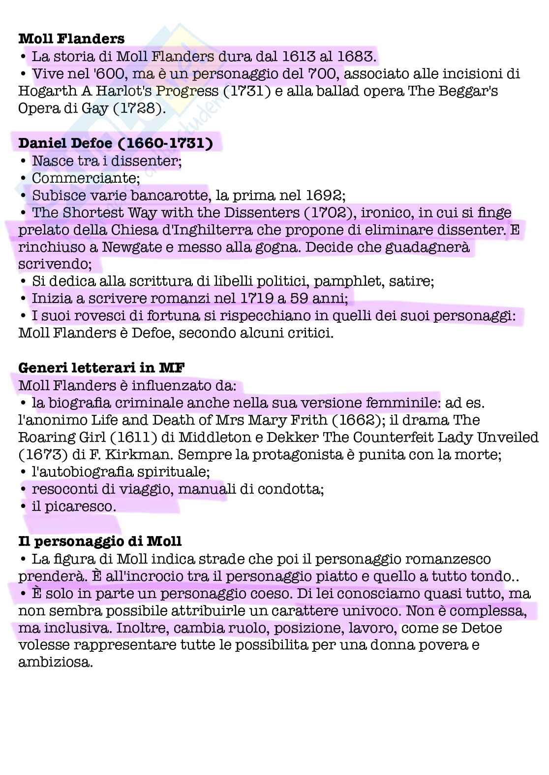 Appunti di Letteratura inglese 1   Pag. 66