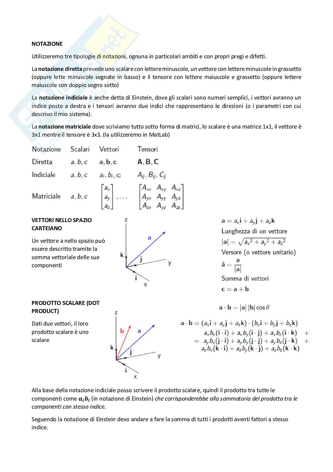 Appunti Meccanica dei Materiali Avanzati Pag. 1