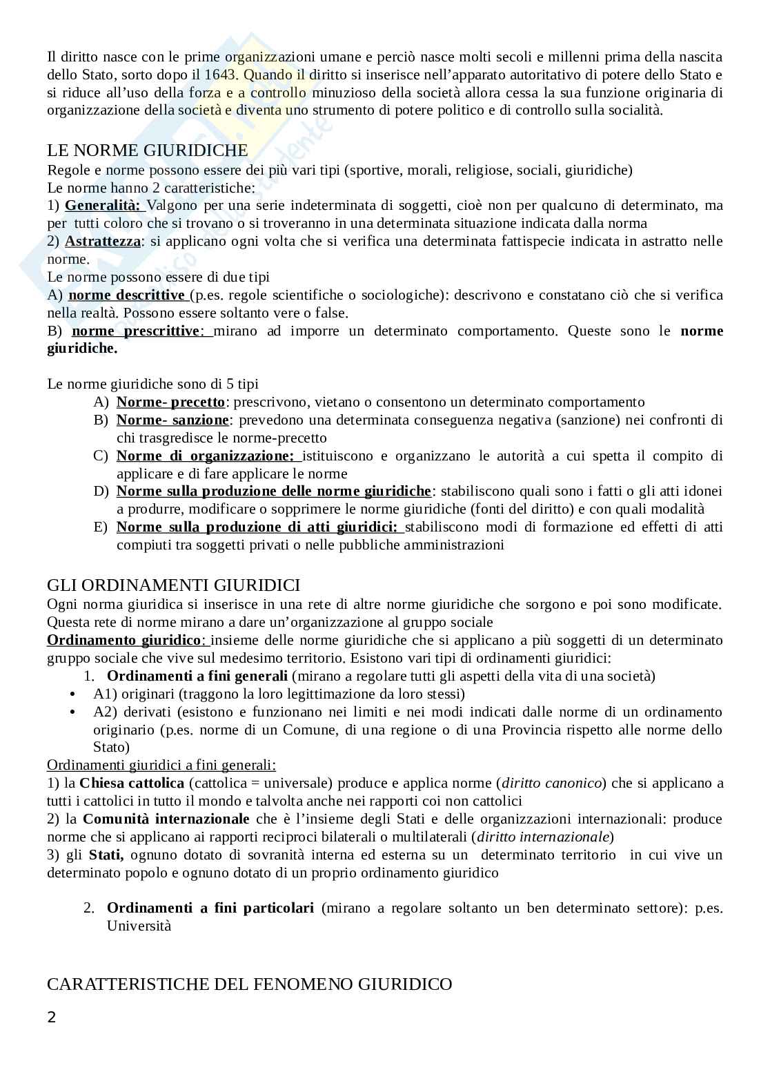 Appunti Diritto costituzionale Pag. 2