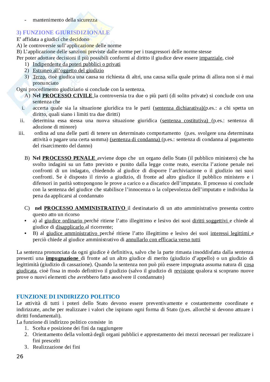 Appunti Diritto costituzionale Pag. 26