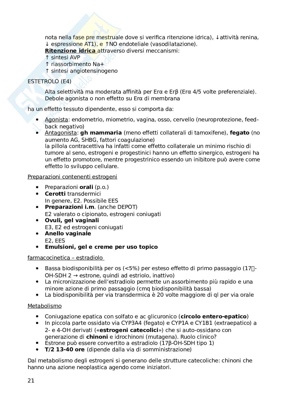 Appunti completi lezioni Farmacoterapia 2 Pag. 21