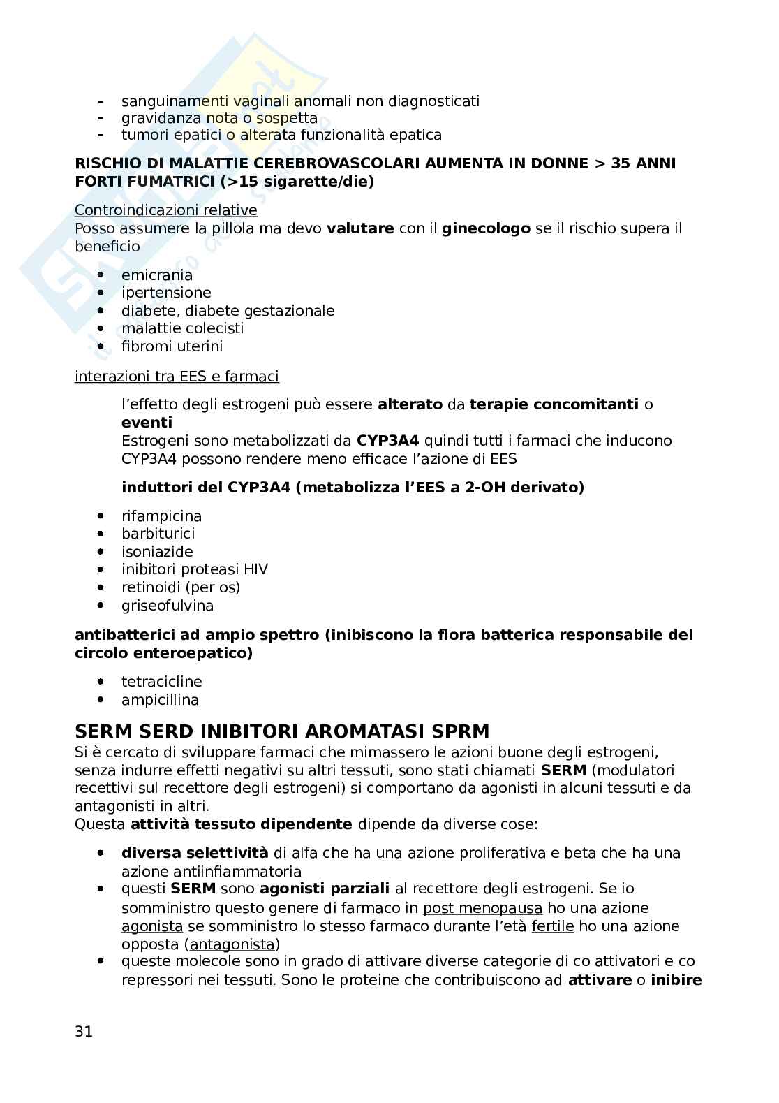 Appunti completi lezioni Farmacoterapia 2 Pag. 31