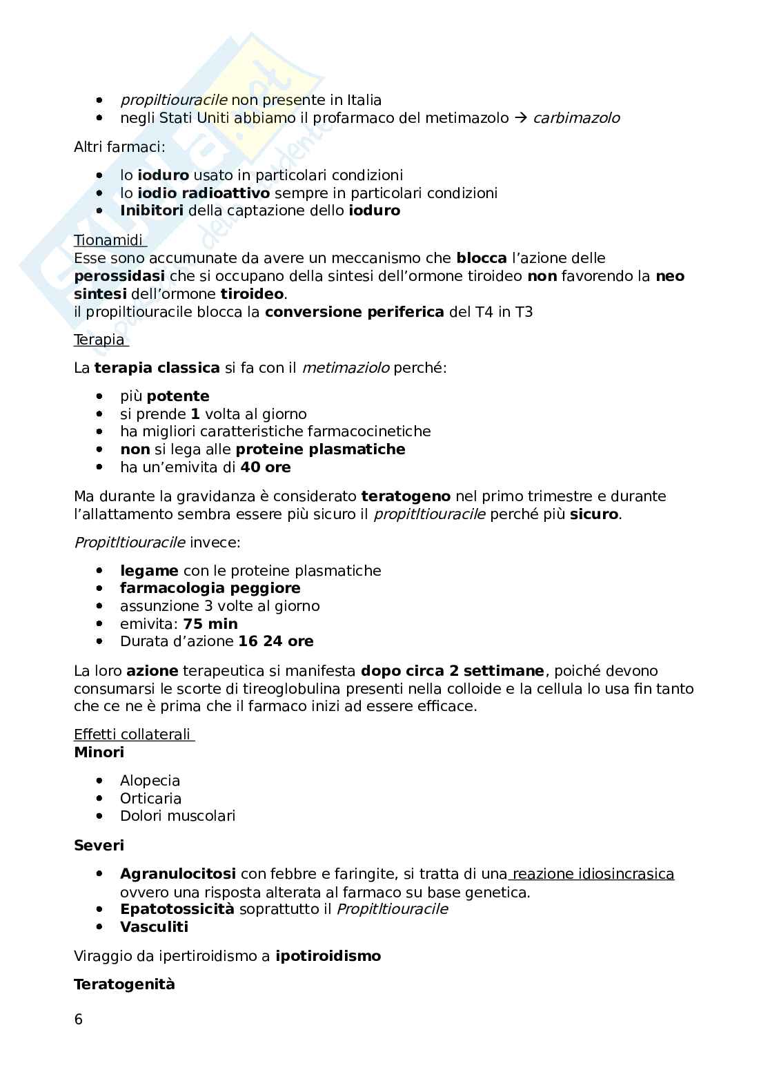 Appunti completi lezioni Farmacoterapia 2 Pag. 6