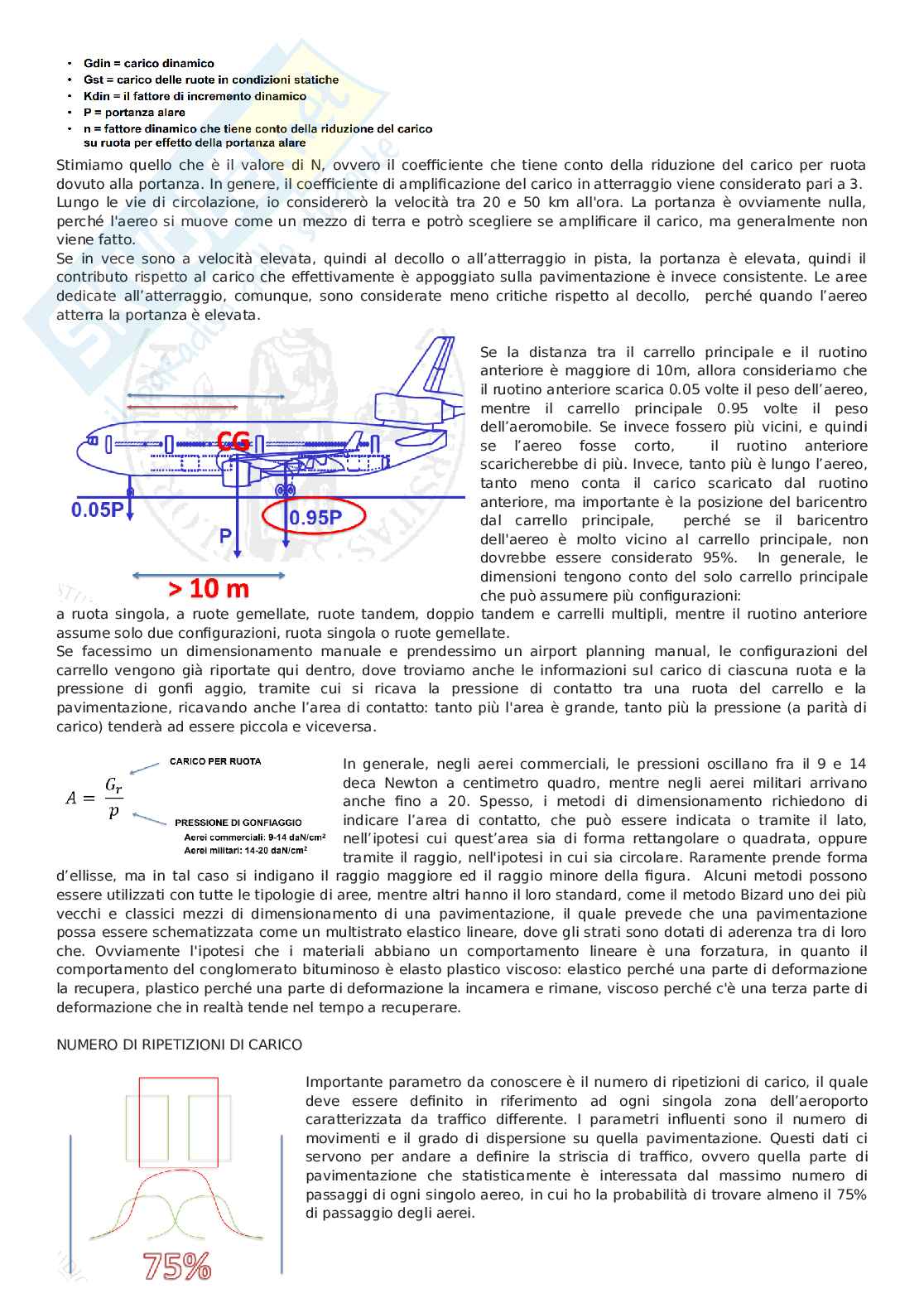Pavimentazioni nelle infrastrutture aeroportuali Pag. 6