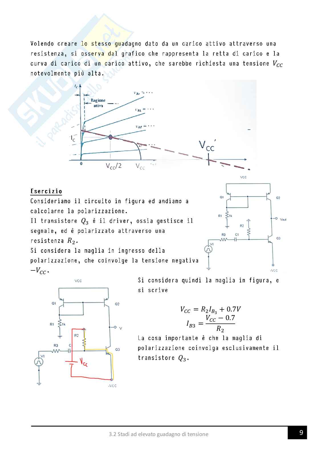 Analisi di amplificatori integrati (3/4 capitoli del programma) Pag. 21