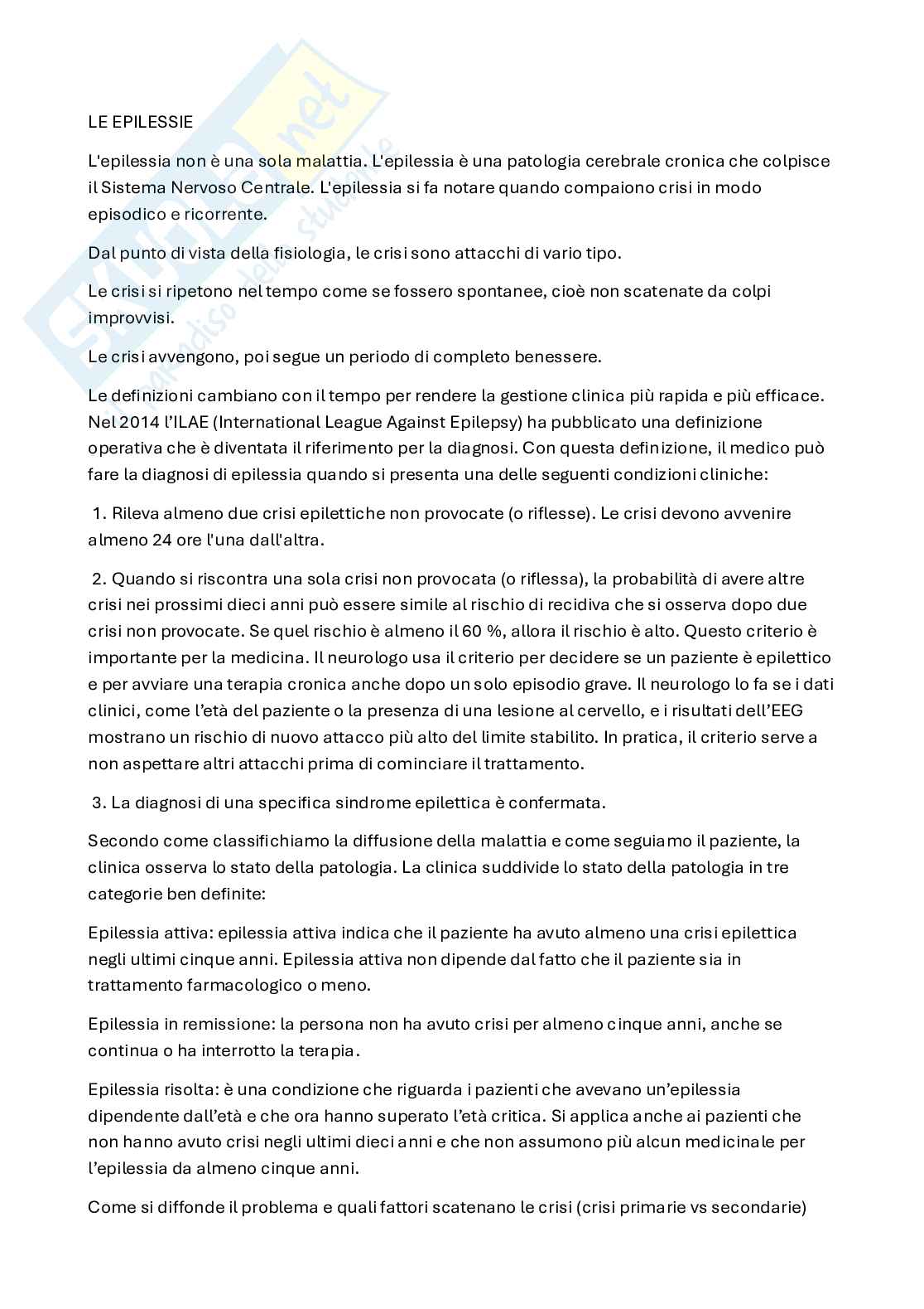 Epilessie parziali Pag. 1