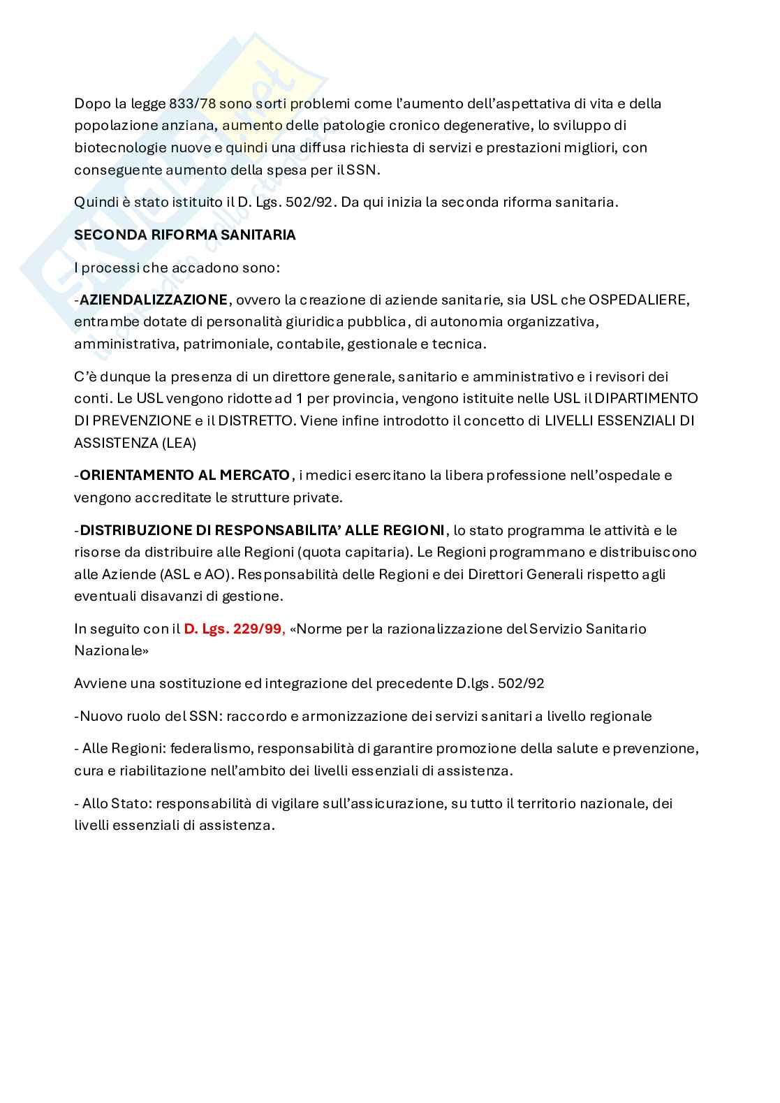 Appunti Igiene Pag. 1