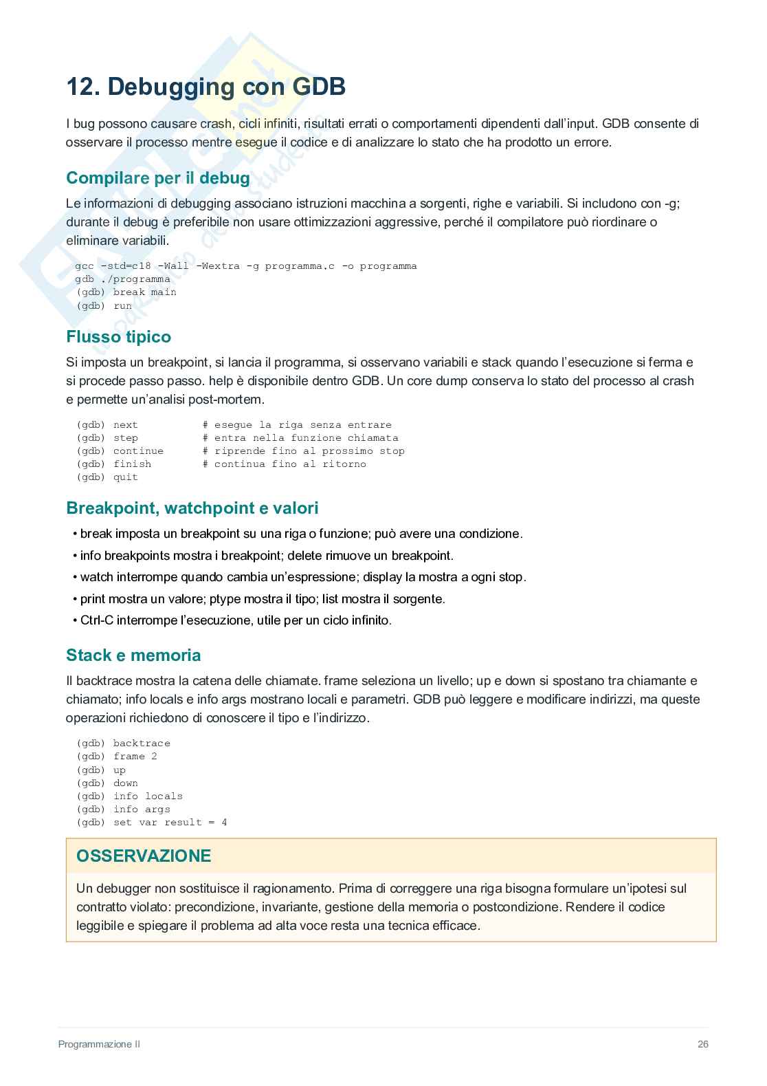 Appunti di Programmazione II Pag. 26