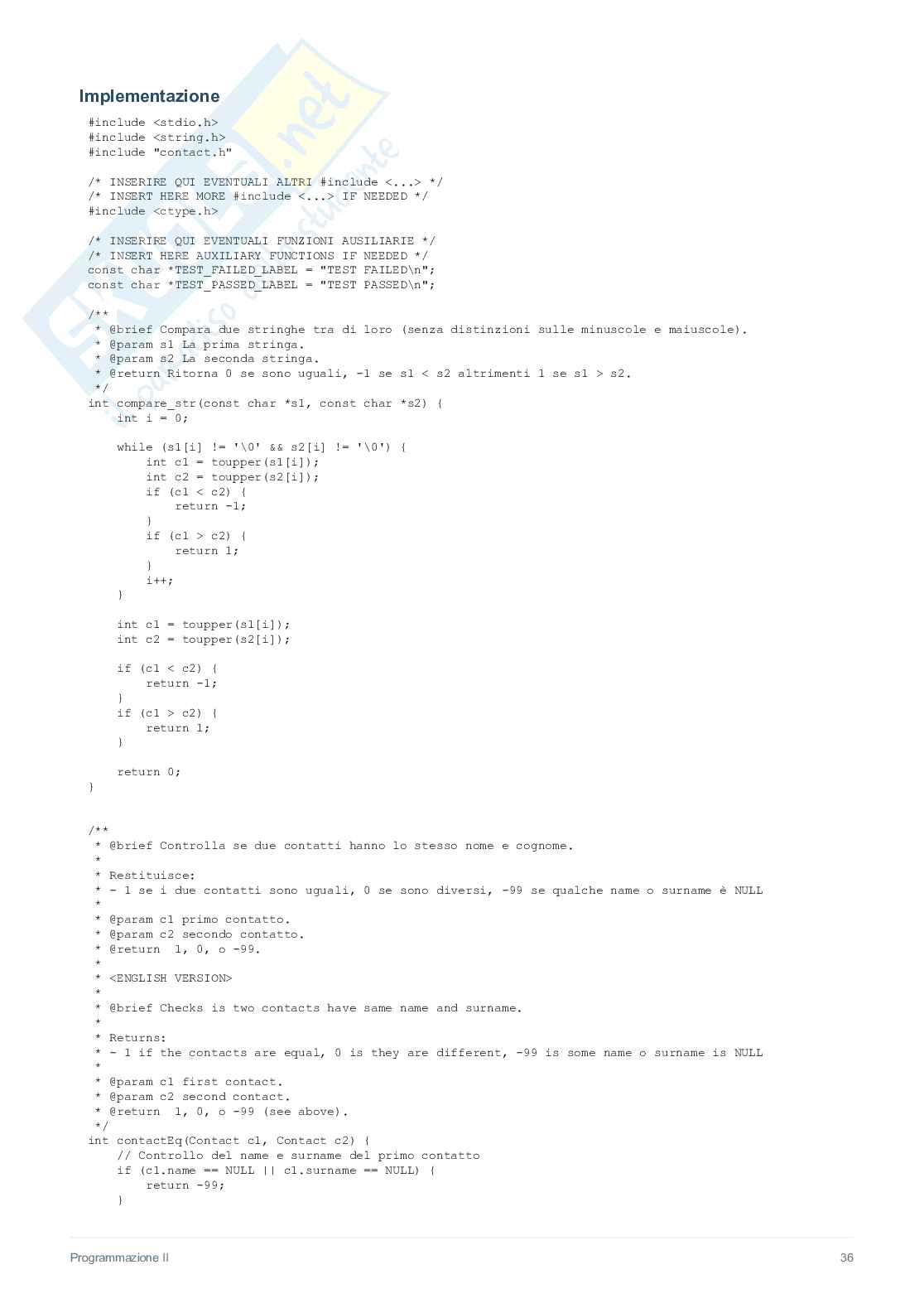 Appunti di Programmazione II Pag. 36