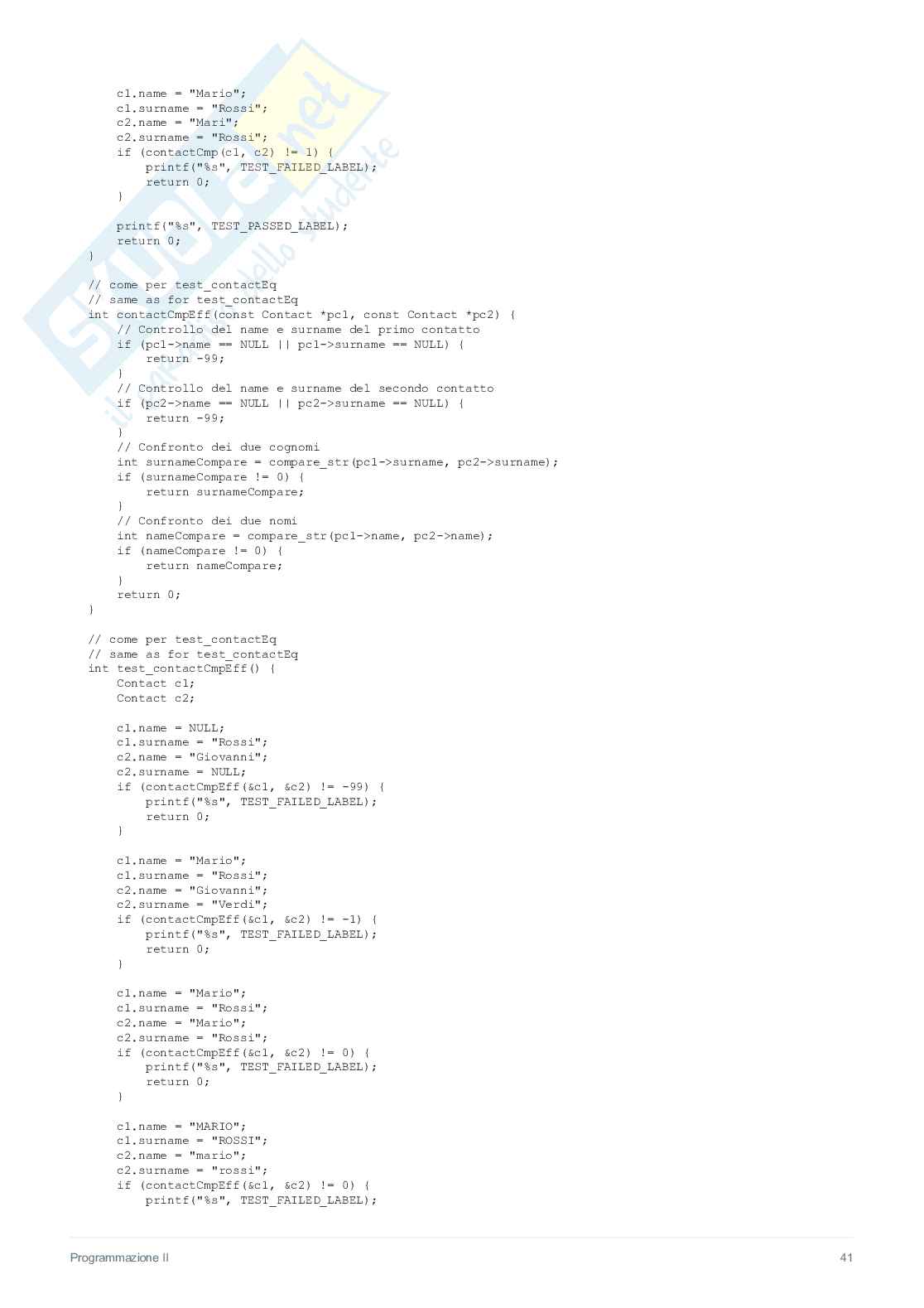 Appunti di Programmazione II Pag. 41