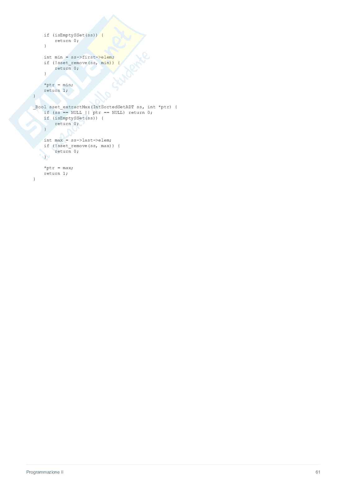 Appunti di Programmazione II Pag. 61