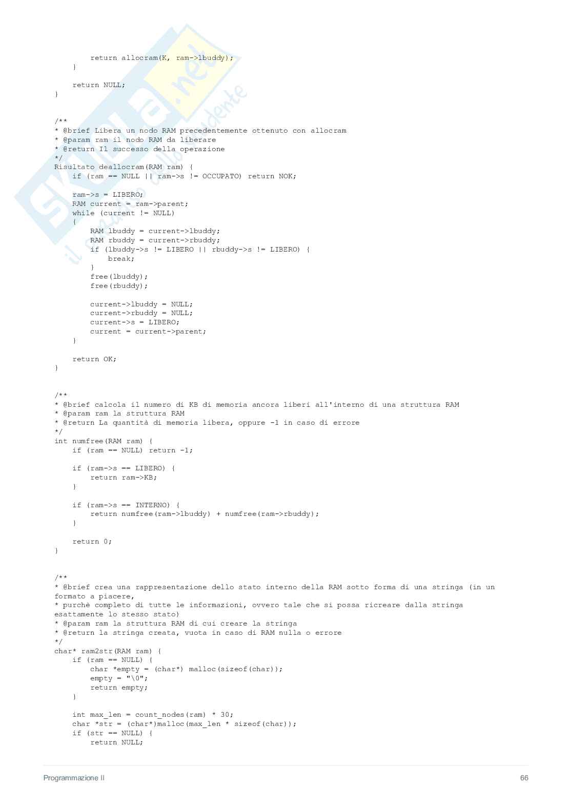 Appunti di Programmazione II Pag. 66