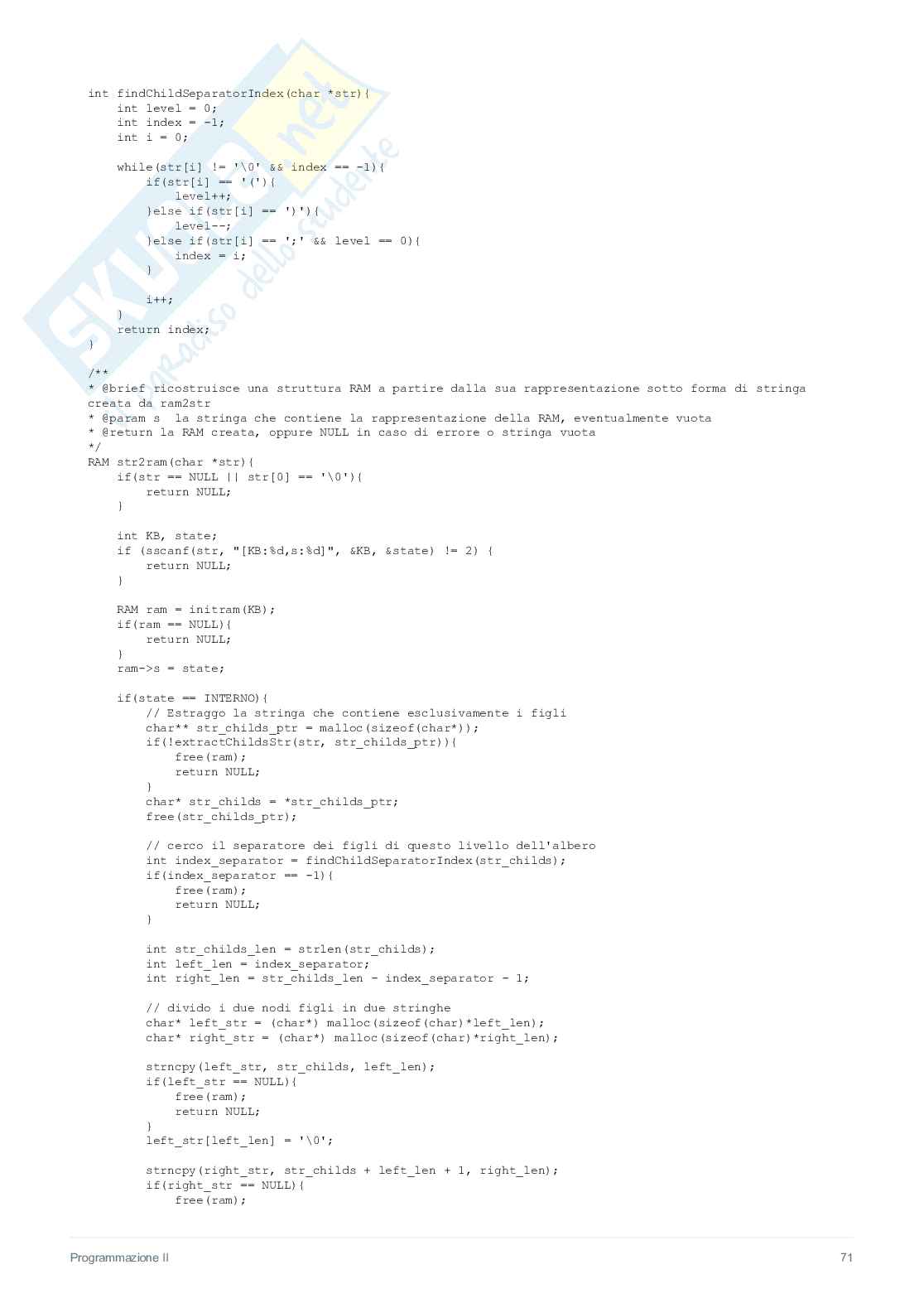 Appunti di Programmazione II Pag. 71