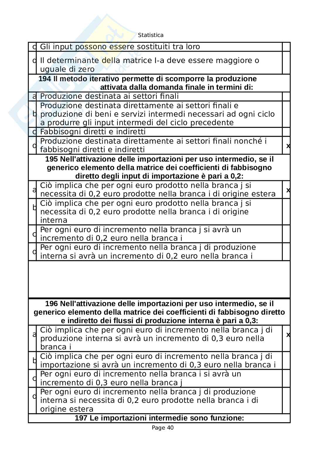 Statistica economica  Pag. 41