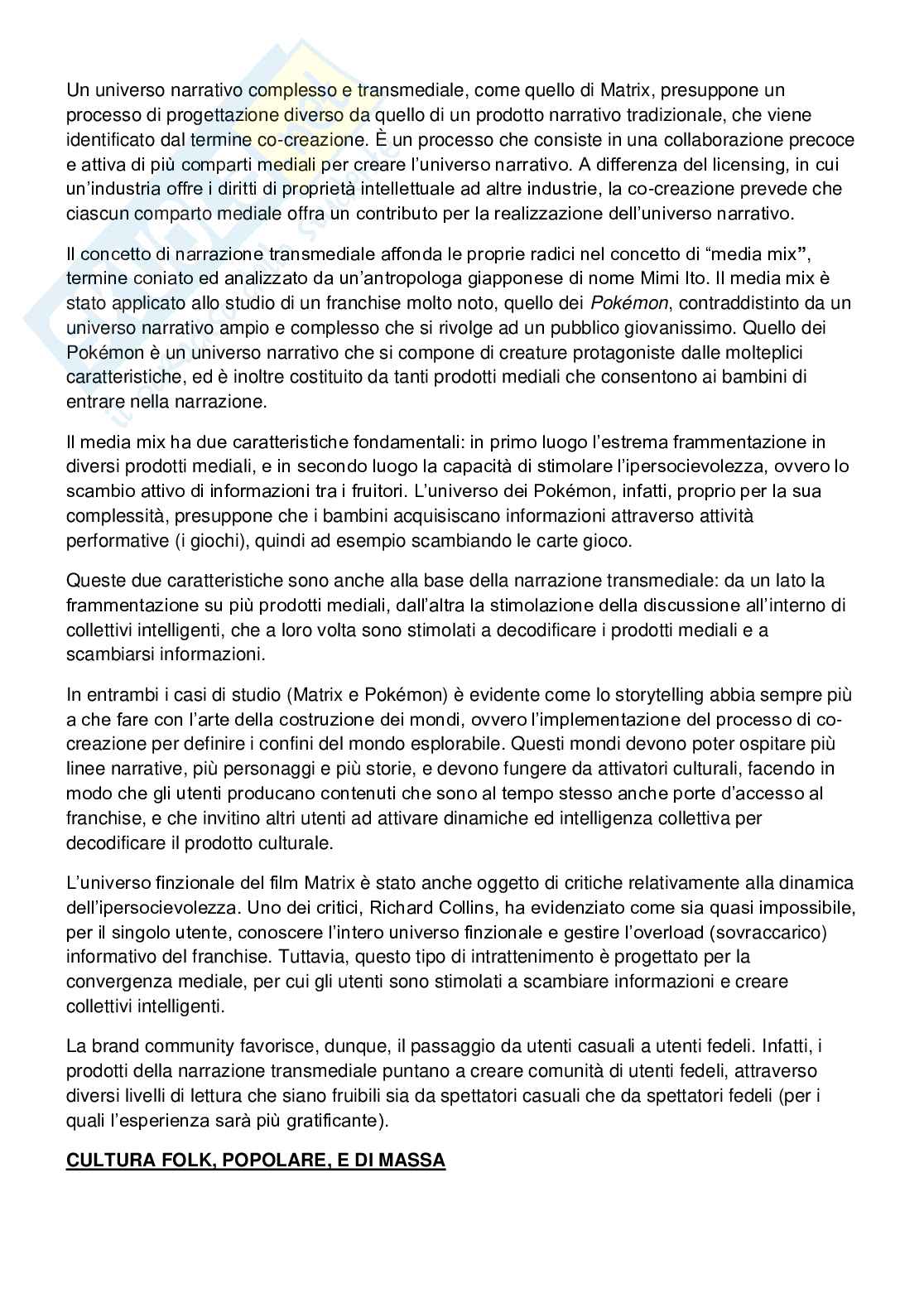 Appunti di Teoria e filosofia dei linguaggi, dei media e dello spettacolo Pag. 11