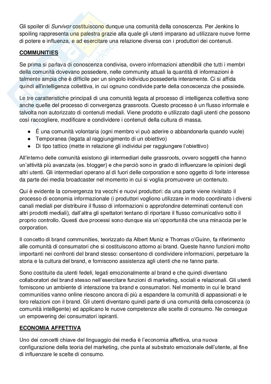 Appunti di Teoria e filosofia dei linguaggi, dei media e dello spettacolo Pag. 6