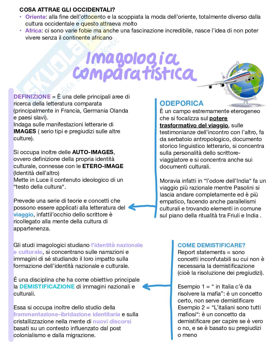 (Parte 1/2) Appunti Illustrati di Letterature e transculturalità Pag. 41