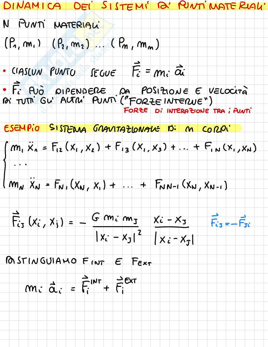 Appunti di Meccanica razionale - Terza parte Pag. 16