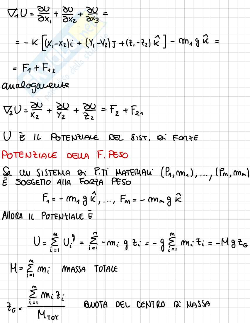 Appunti di Meccanica razionale - Terza parte Pag. 21