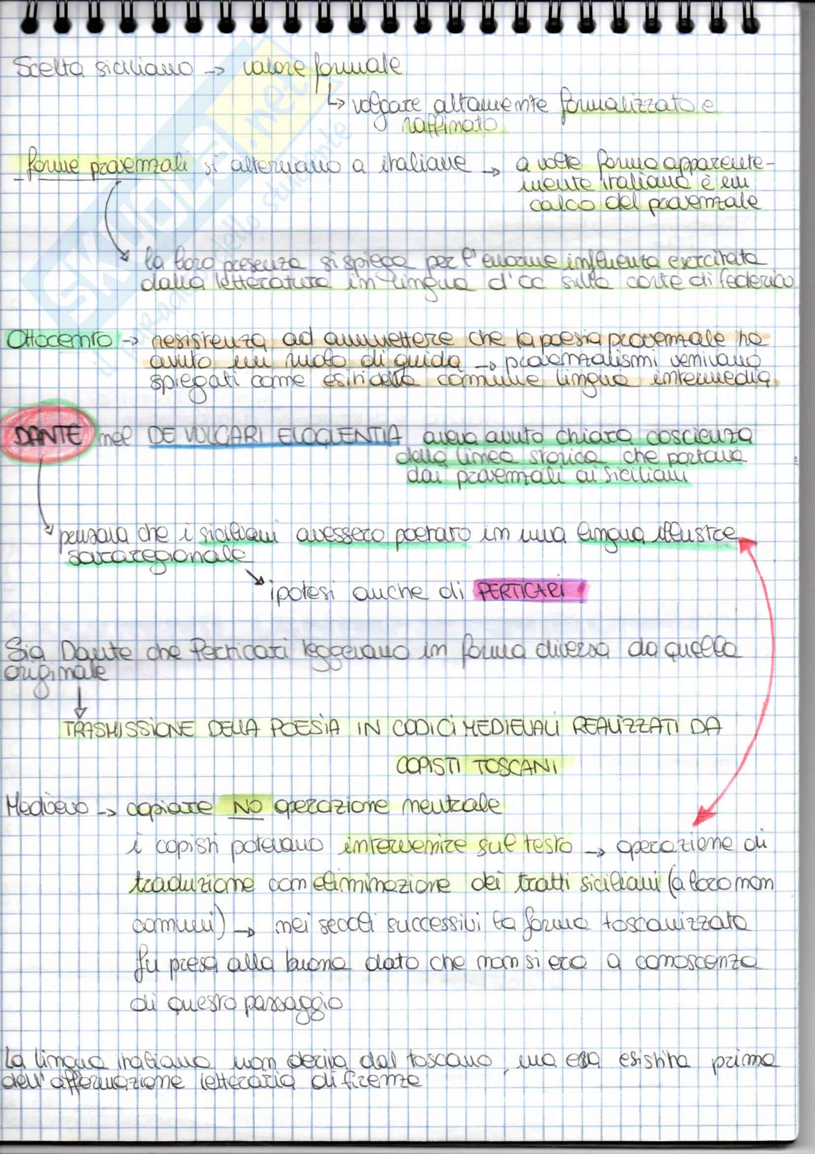 Schemi Linguistica Italiana A Pag. 16