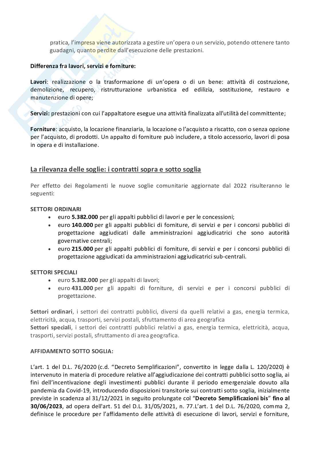 Codice degli appalti Pag. 2