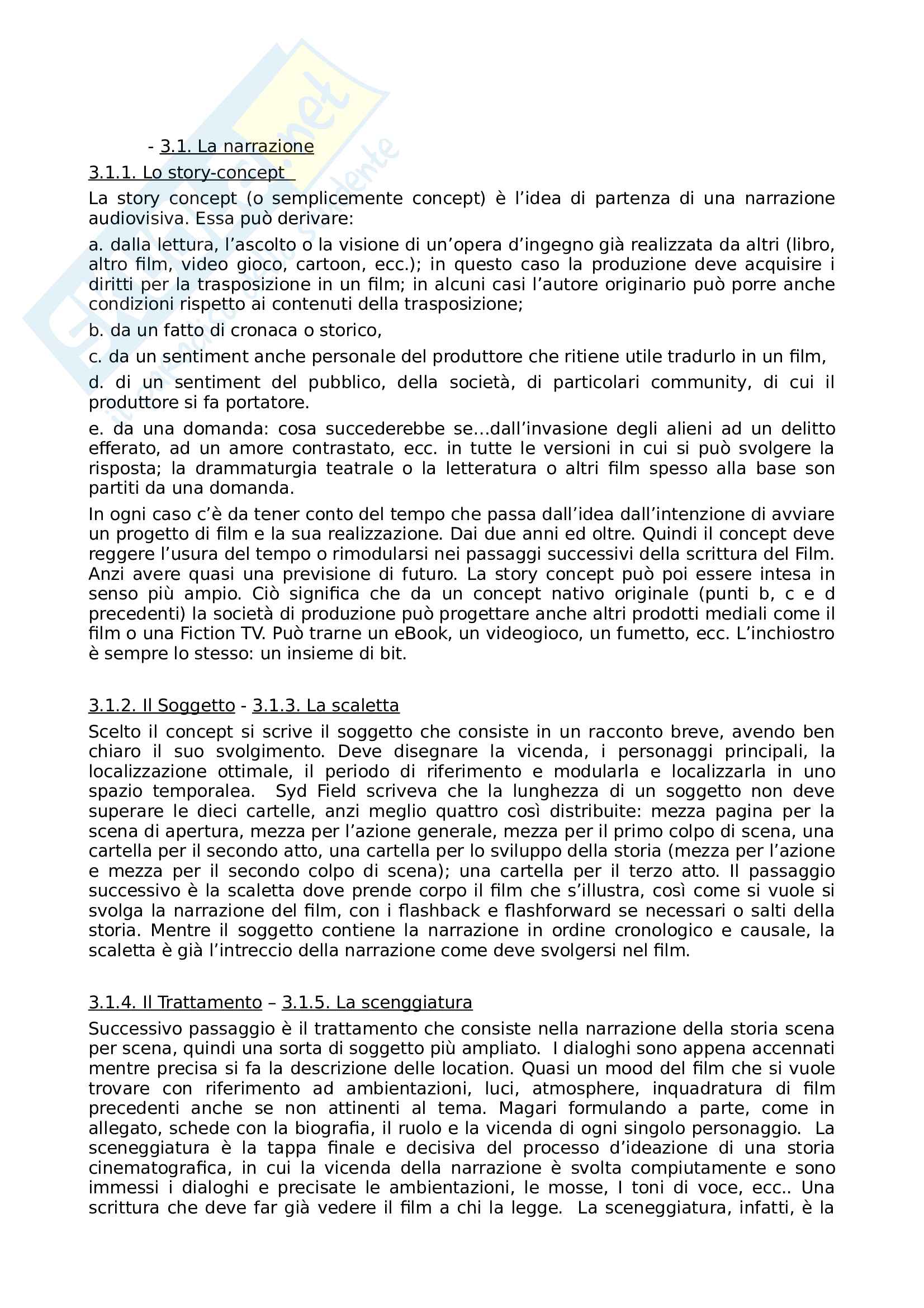 Riassunto esame Creazione di impresa audiovisiva, prof. Celata, libro consigliato Economia, management e finanza dell'impresa cinematografica Pag. 26