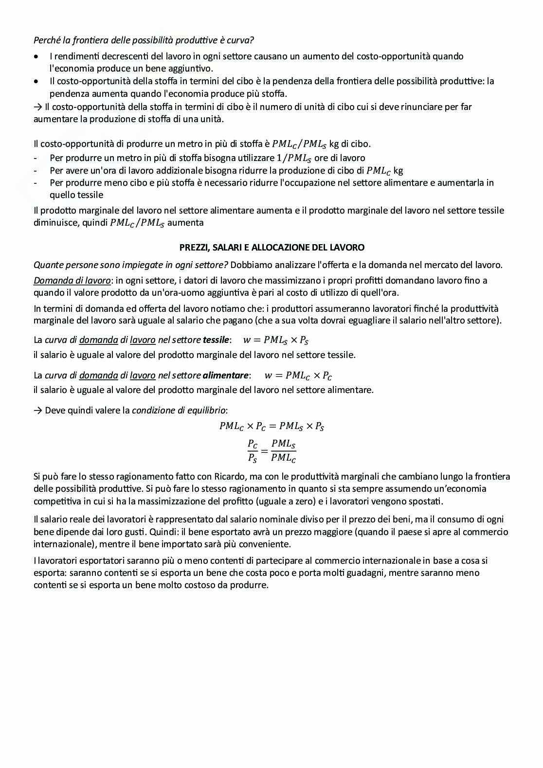 Appunti Economia Internazionale  Pag. 36
