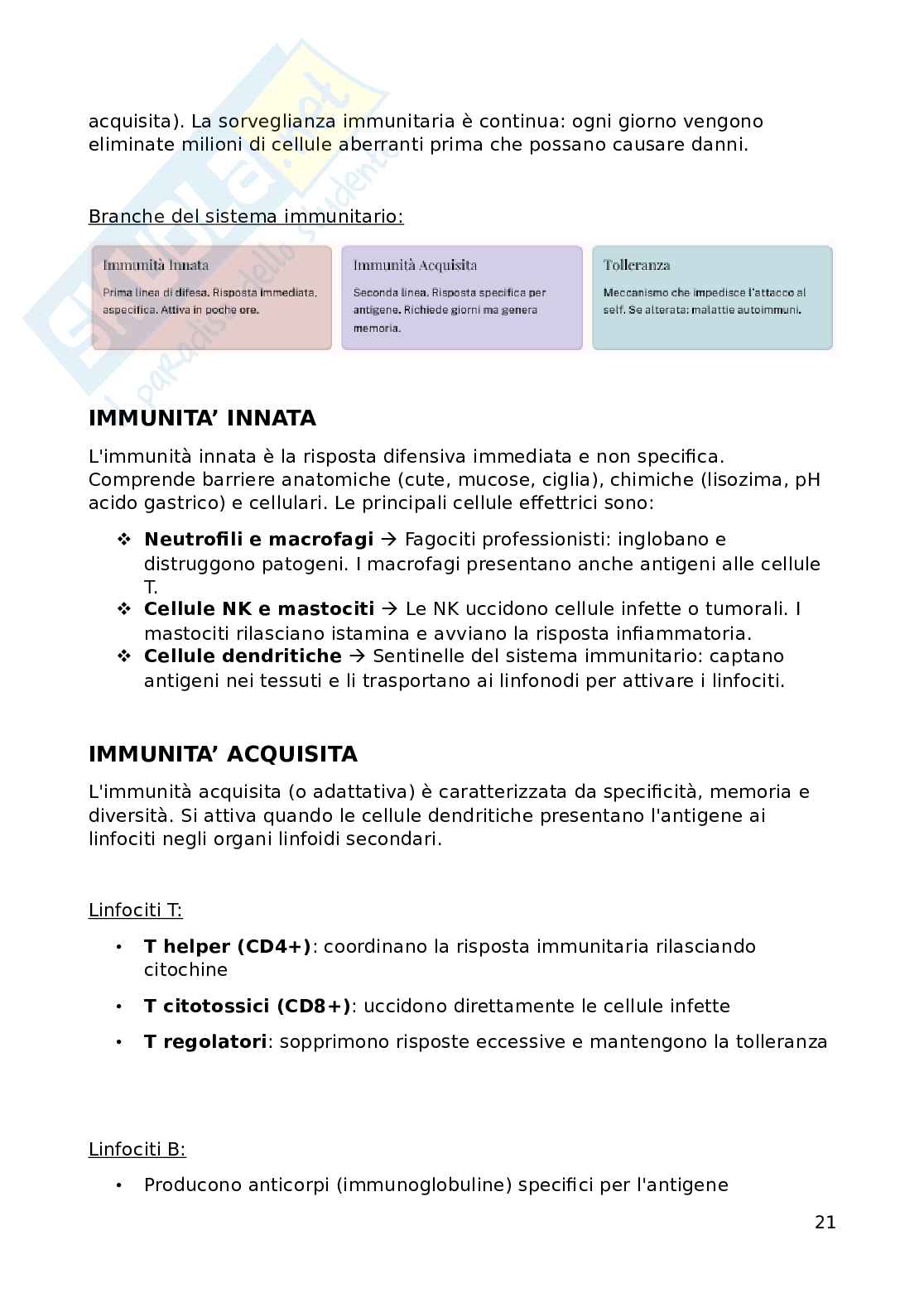 Fisiopatologia applicata all'infermieristica  Pag. 21