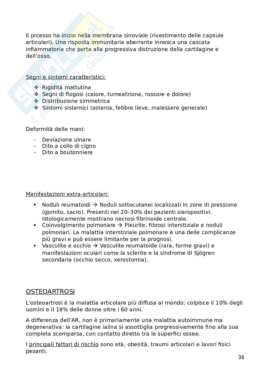 Fisiopatologia applicata all'infermieristica  Pag. 36