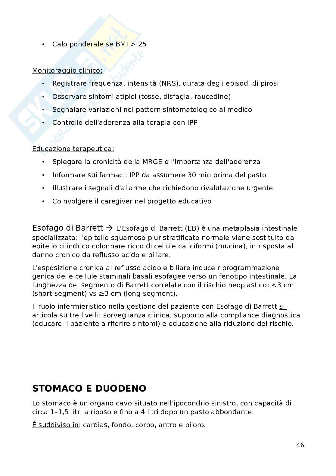 Fisiopatologia applicata all'infermieristica  Pag. 46