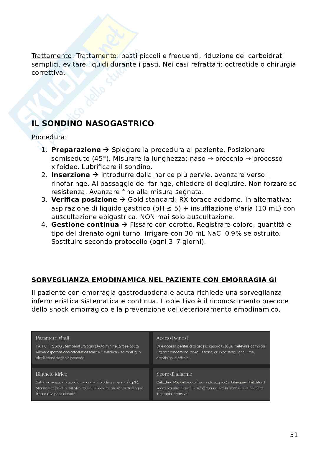 Fisiopatologia applicata all'infermieristica  Pag. 51