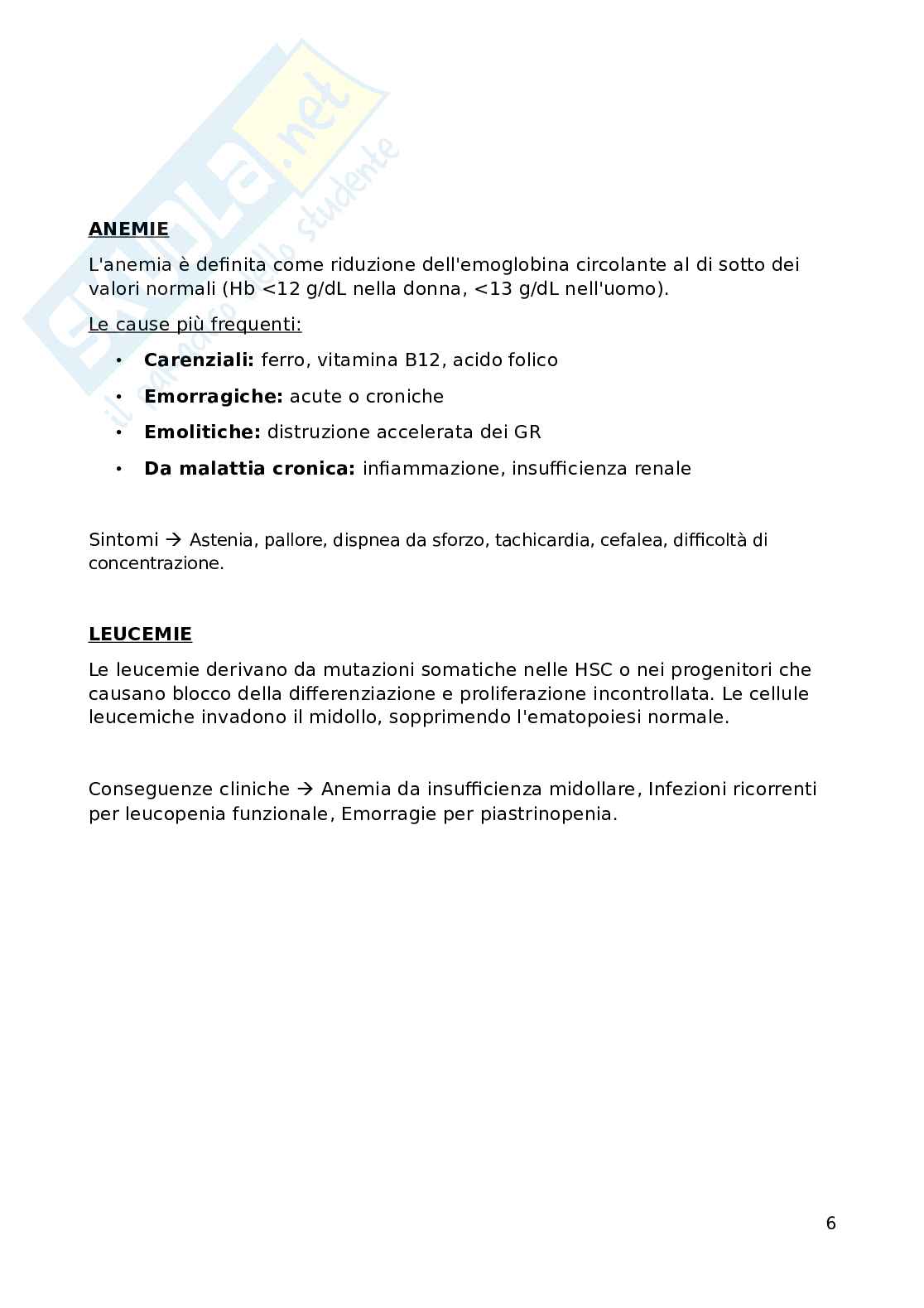 Fisiopatologia applicata all'infermieristica  Pag. 6