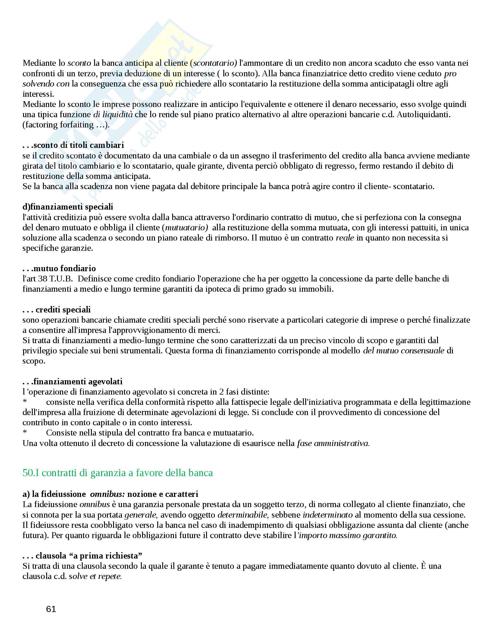 Diritto Commerciale Pag. 61