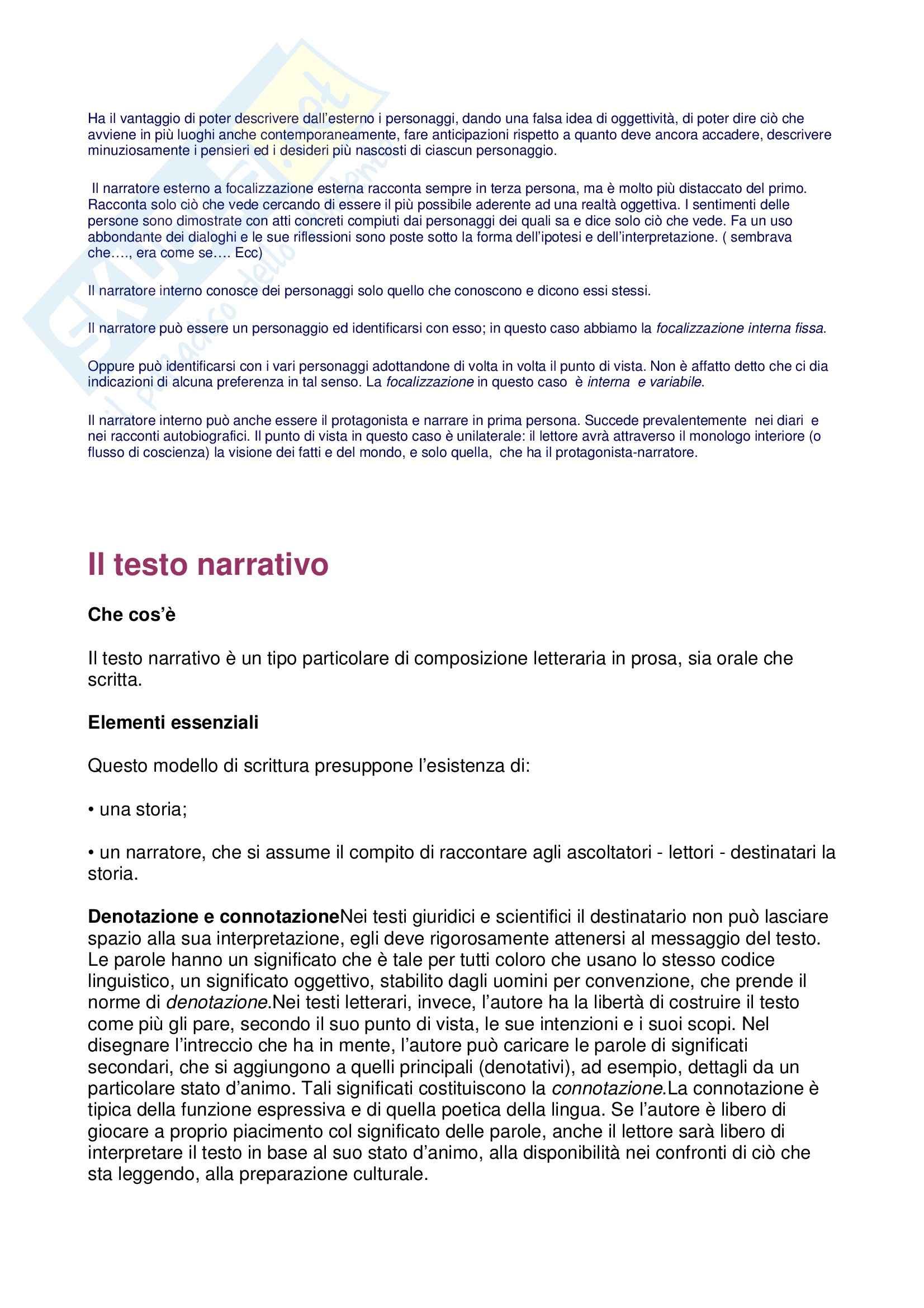 Narratore e Narrazione Pag. 2