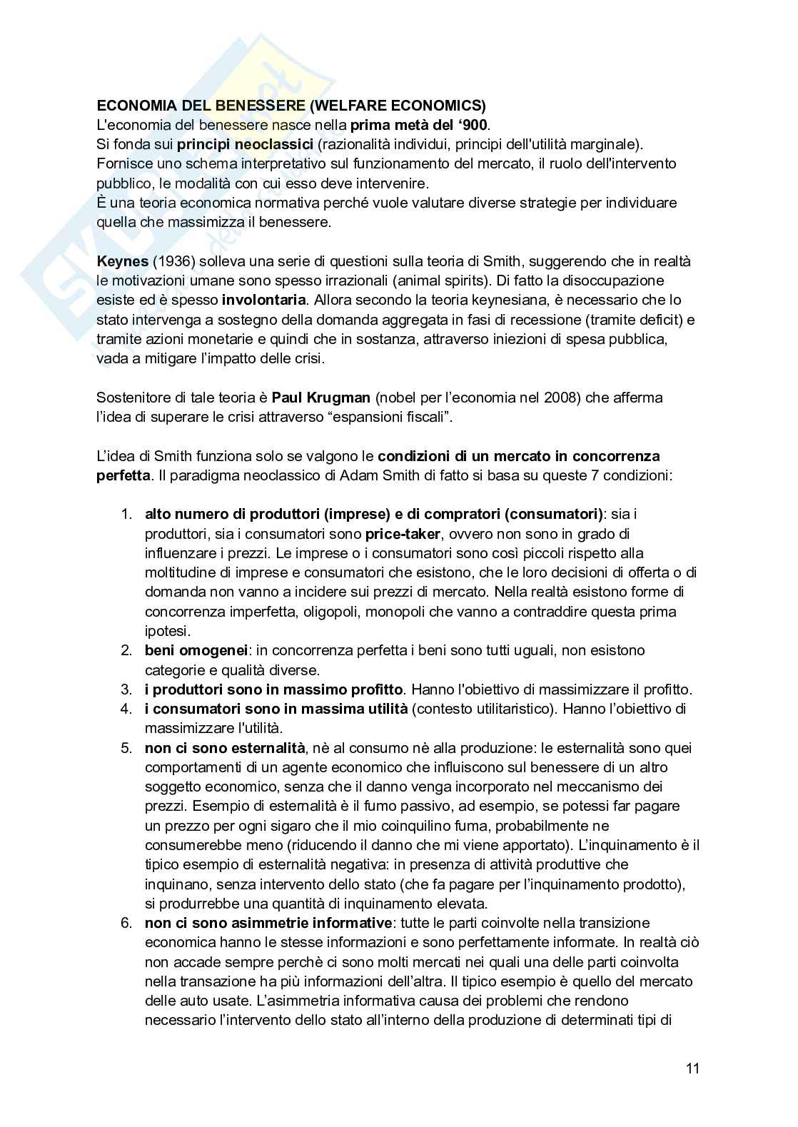 Scienza della finanza  Pag. 11