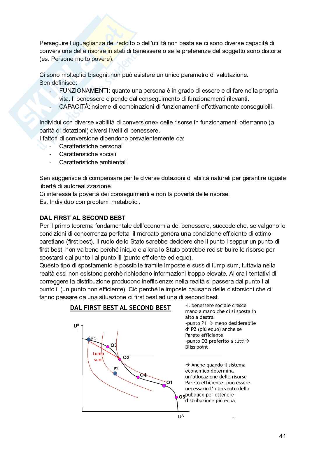 Scienza della finanza  Pag. 41
