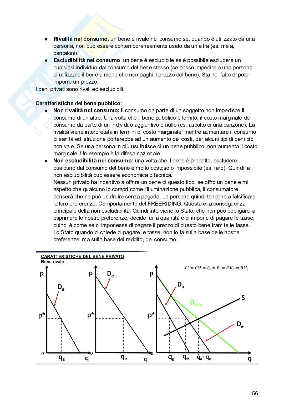 Scienza della finanza  Pag. 56