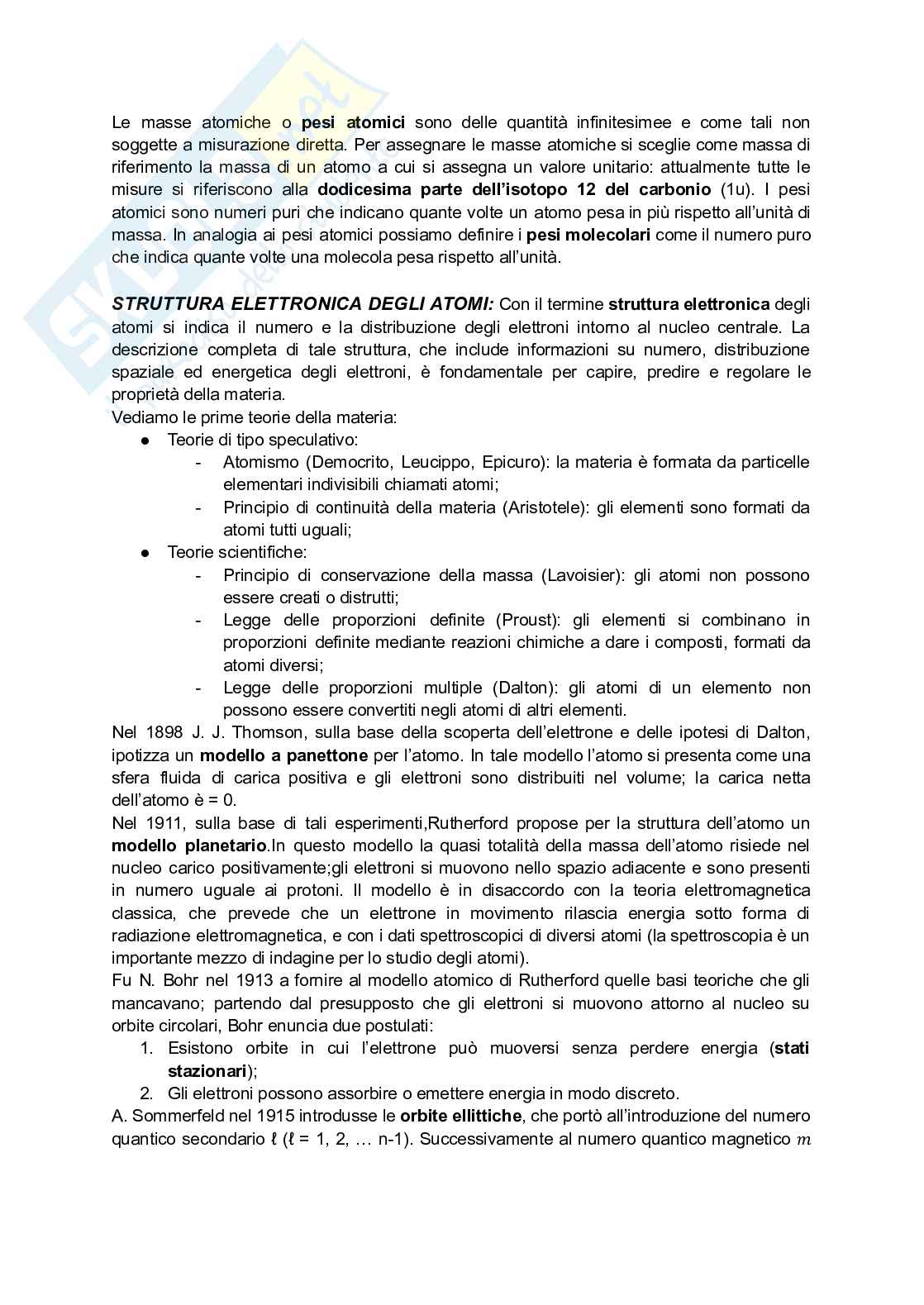 Appunti di Chimica e fisiologia Pag. 2