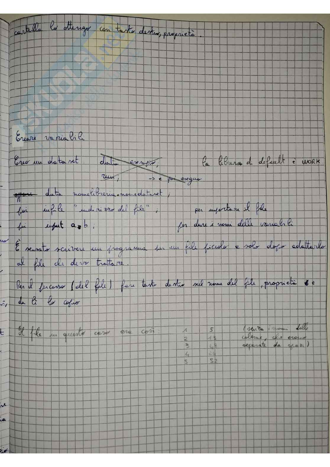 Appunti Laboratorio di informatica Pag. 2