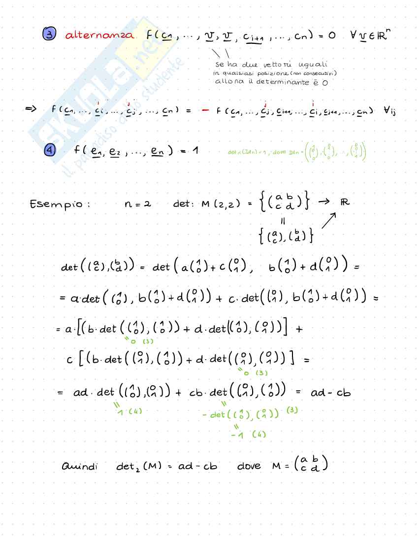 Appunti Algebra lineare Pag. 21