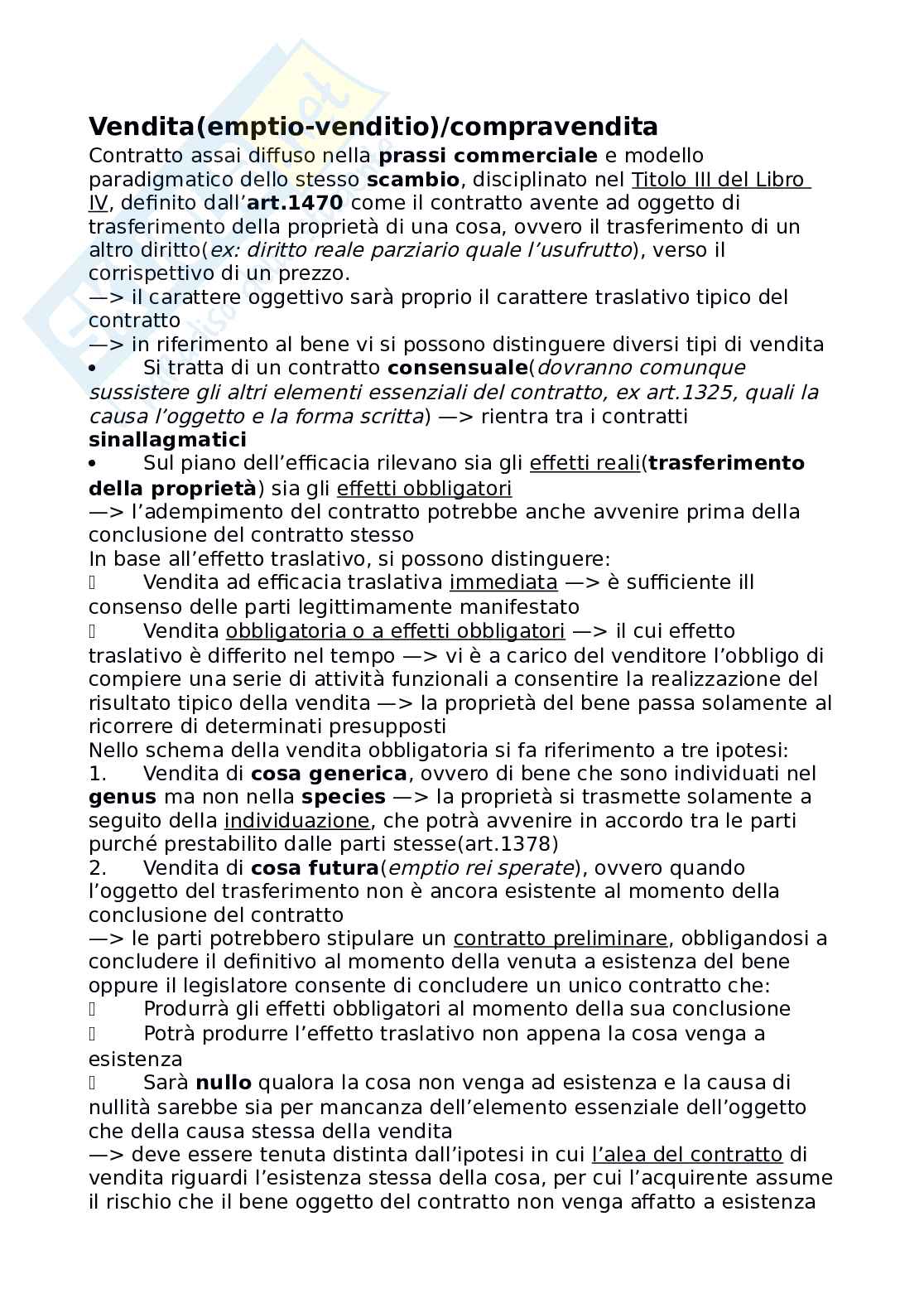 Riassunto esame Diritto privato, Prof. Macario Francesco, libro consigliato Introduzione al diritto privato. Fatti illeciti, singoli contratti, beni e proprietà, famiglia, successioni, Macario Pag. 21