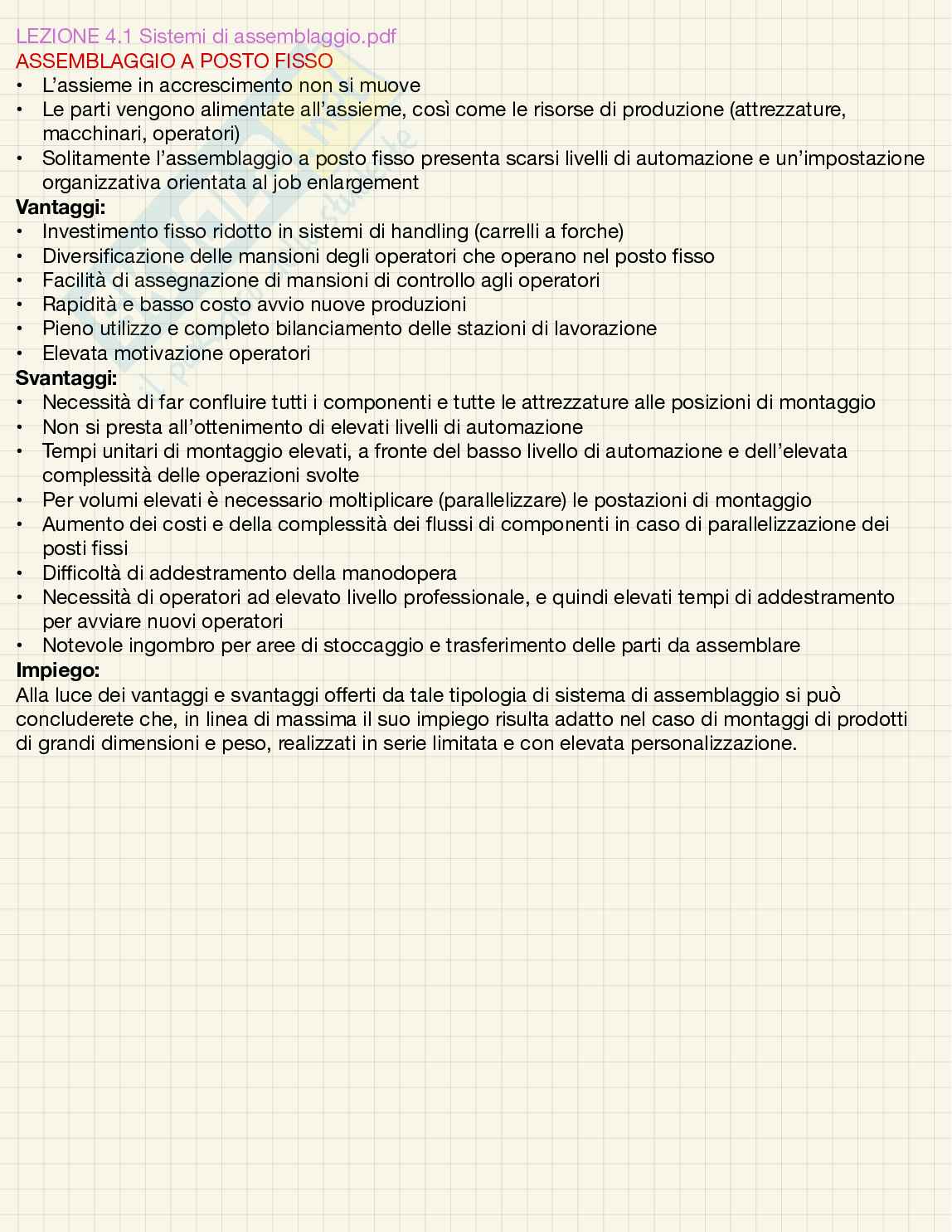 Teoria Impianti industriali Pag. 16