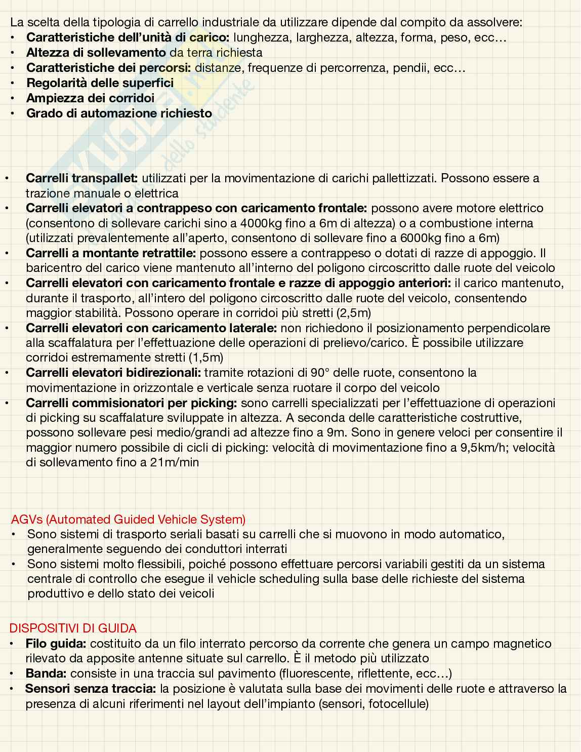 Teoria Impianti industriali Pag. 31