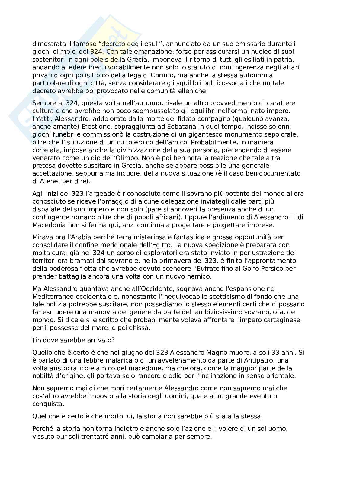 Riassunto esame Storia greca, Prof. Gallo Luigi, libro consigliato Storia greca, Gallo Pag. 11