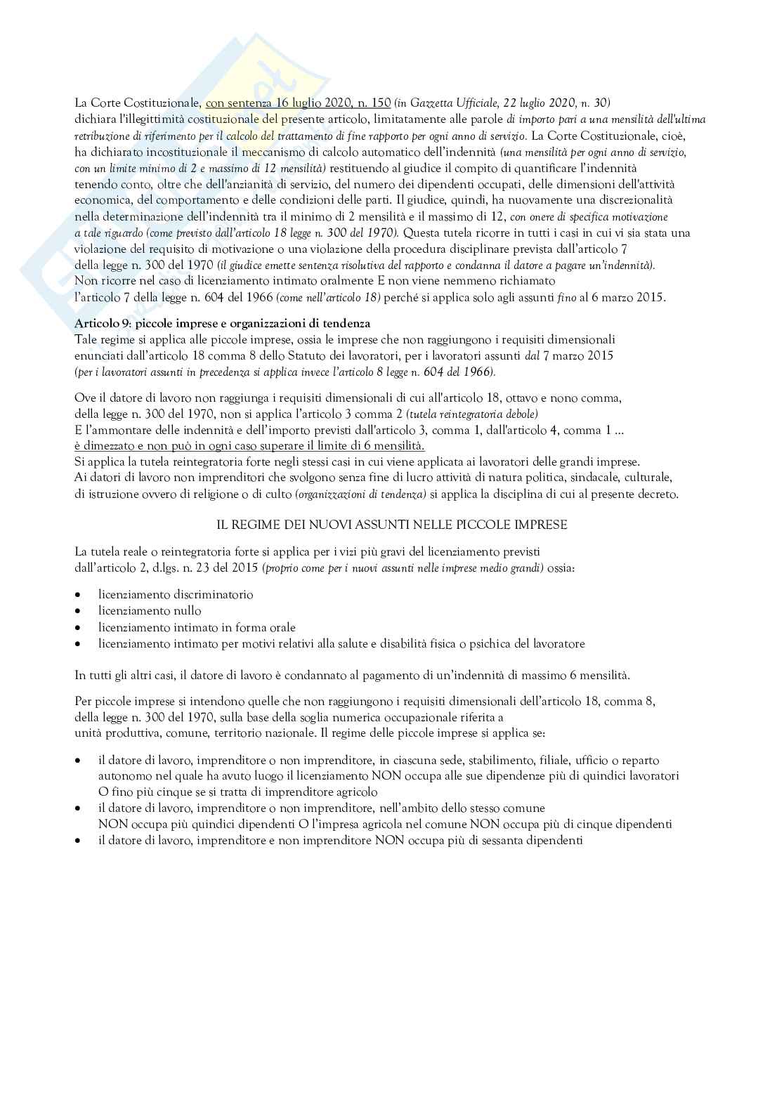 Appunti corso Diritto del lavoro  Pag. 61