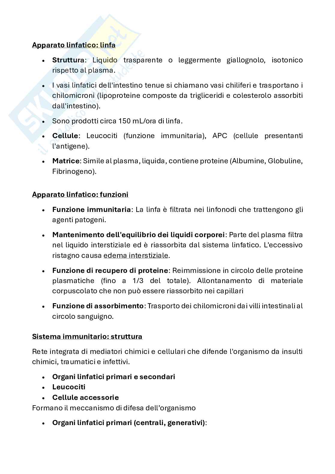 Riassunto esame Fisiologia medica, Prof. Di Raddo Elena, libro consigliato Fisiologia, Stanfield Pag. 31