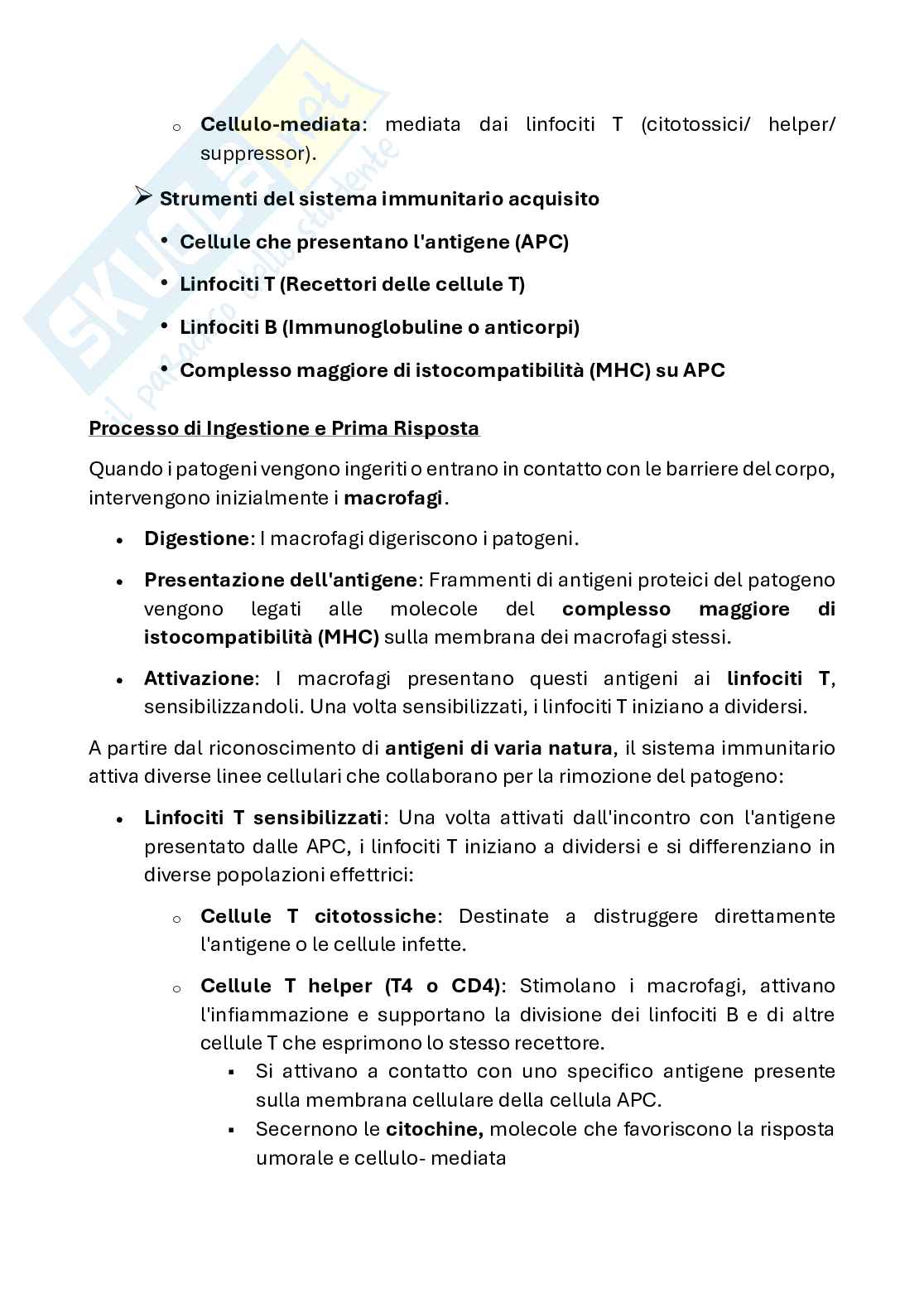 Riassunto esame Fisiologia medica, Prof. Di Raddo Elena, libro consigliato Fisiologia, Stanfield Pag. 41