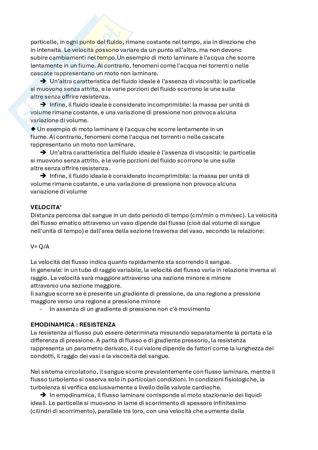 Riassunto esame Fisiologia medica, Prof. Di Raddo Elena, libro consigliato Fisiologia, Stanfield Pag. 51