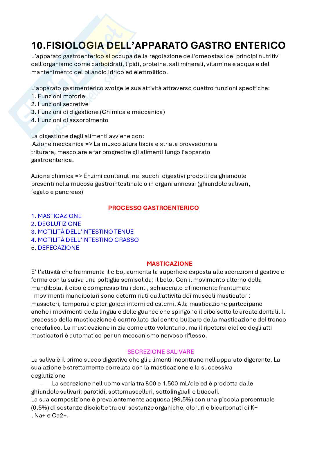 Riassunto esame Fisiologia medica, Prof. Di Raddo Elena, libro consigliato Fisiologia, Stanfield Pag. 81